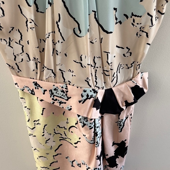 Diane Von Furstenberg Multicolor Abstract Mini Dress - Picture 4 of 5